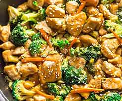 chicken with broccoli